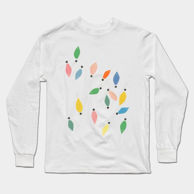 Fairy Lights Long Sleeve T-Shirt by Cassia